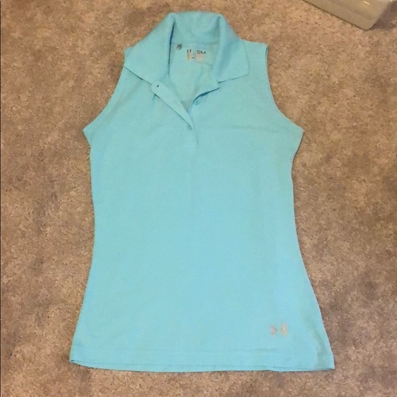 Blue sleeveless tank - Picture 2 of 4